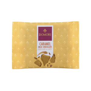 Czekolada mleczna karmel Snack To Go 25g DOMORI