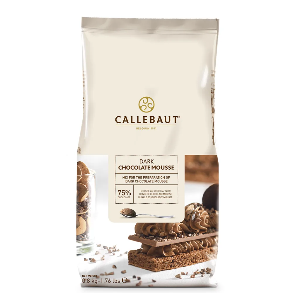 Mus czekoladowy ciemna czekolada 800g Callebaut
