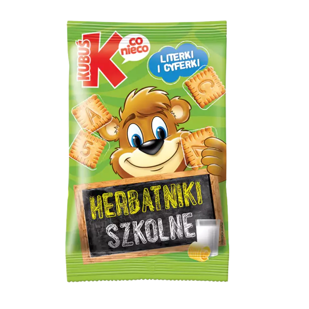 Herbatniki maślane szkolne 30g x 22szt. Kubuś - obrazek 2