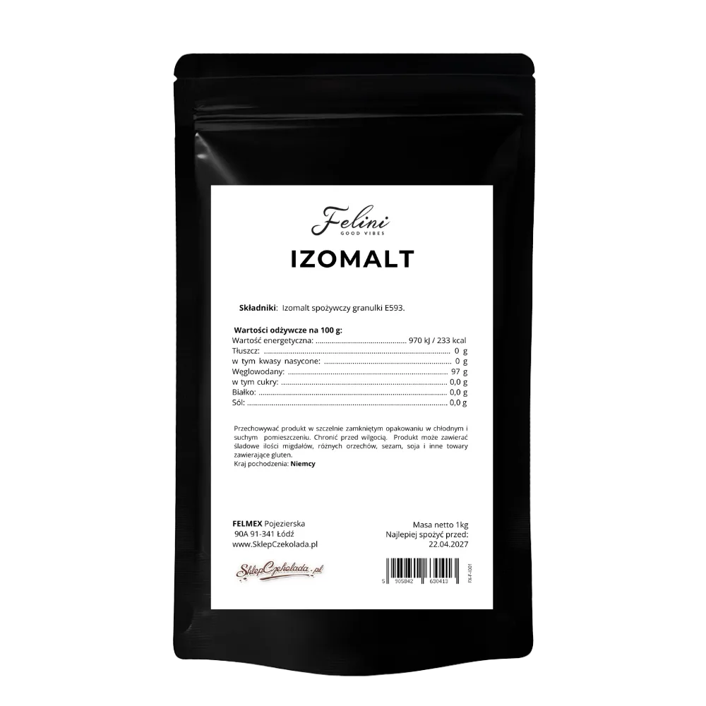Isomalt E953 Izomalt Felini 1kg - obrazek 2