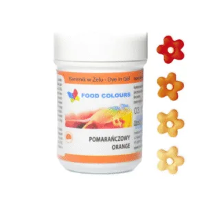 Barwnik w żelu pomarańczowy 35 g Food Colours